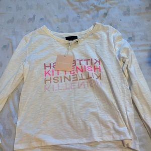 Kittenish logo tee